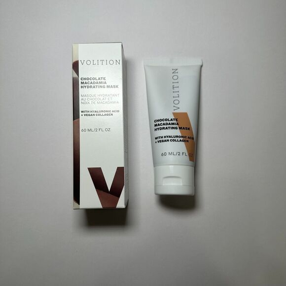 Volition Chocolate Macadamia Hydrating‎ Mask Hyaluronic Acid 60ml 2 fl oz - Picture 7 of 10
